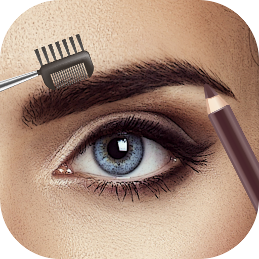 Eyebrows Shaping Photo Editor - Makeup Camera