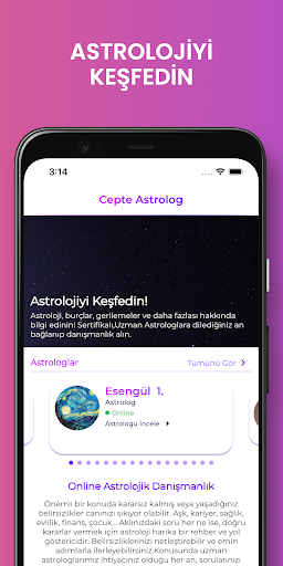 CepteAstrolog Screen 2