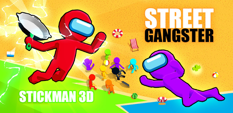 Stickman 3D - Street Gangster