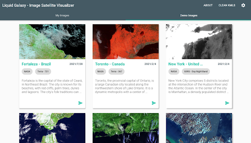 Image Satellite Visualizer Screen 3