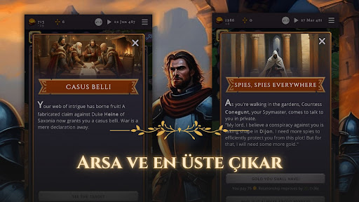 Clovis Medieval Grand Strategy Android Oyunu Ekran Görüntüsü 5