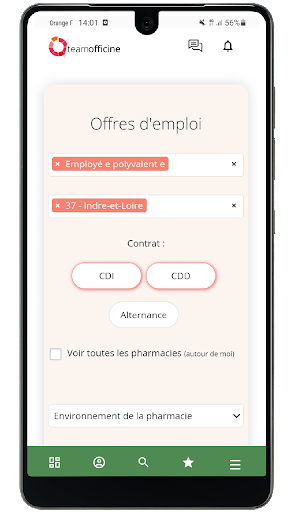 Team Officine Emploi pharmacie Screen 3