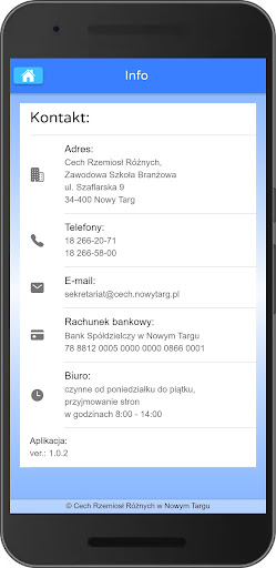 ZSB Informator Szkolny Screen 3