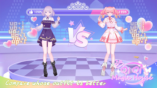 Qiqi Magic House: Drss Up Game Screen 2
