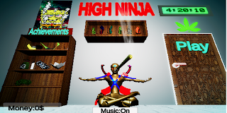 High Ninja : Funny Weed Game - Screenshot 1