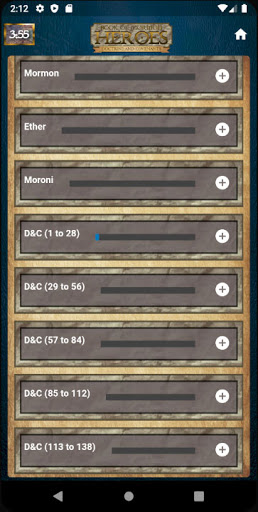 Book of Mormon Heroes: D&C Screen 2