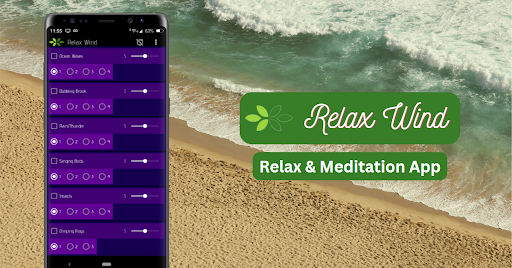 Android application Nature Sounds - Relax Wind screenshort