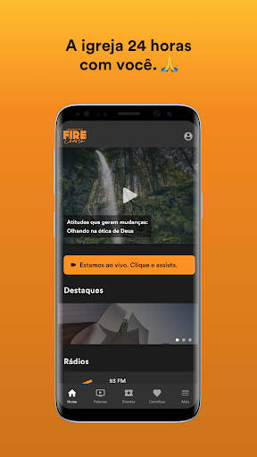 Android application Comunidade Cristã Fire Church screenshort