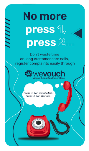 Android application wevouch screenshort