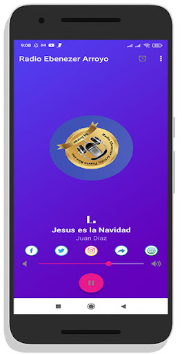 Android application Radio Ebenezer Arroyo screenshort