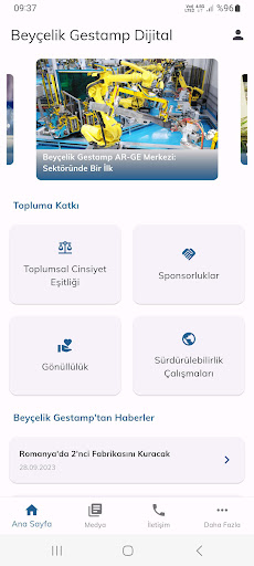 Android application Beyçelik Gestamp Dijital screenshort