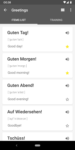 Your German Phrasebook Screen 3