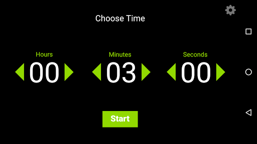 Android application Time Aid - Talking Timer screenshort