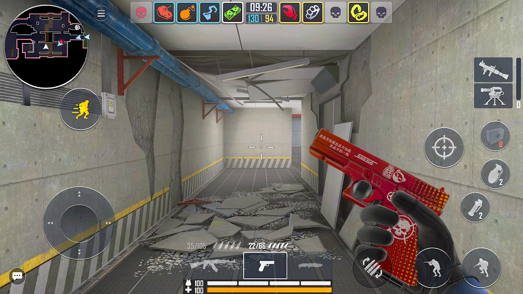 Fire Strike Online FPS Shooter 4.99 APK + Mod (Unlimited money) untuk android