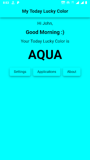 My Today Lucky Color Screen 3