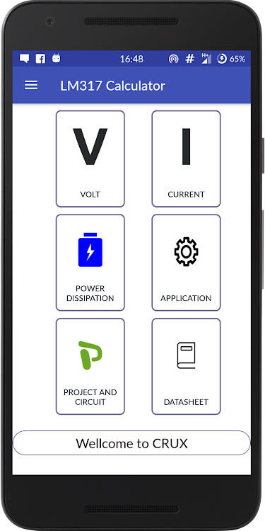 LM317 Calculator : Calculate V - 1.2.5 - (Android)