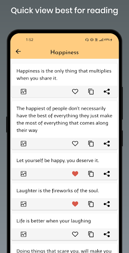 Daily Affirmations Quote Screen 2