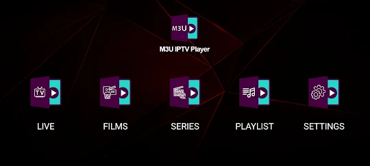 M3U IPTV Player for Mobile