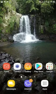 Mini Waterfall Live Wallpaper