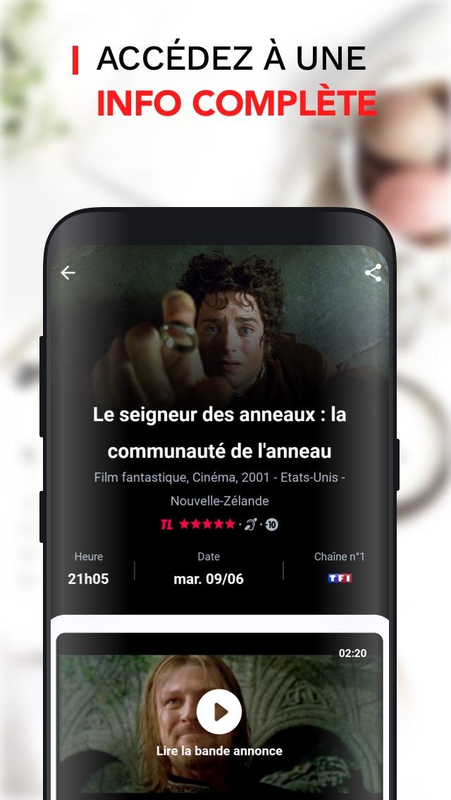 Android application Programme TV Télé-Loisirs screenshort