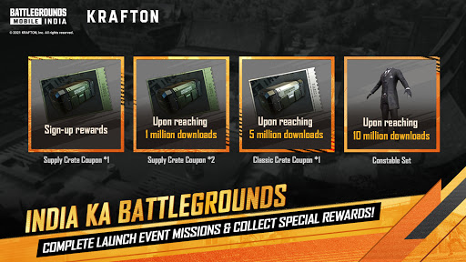 BATTLEGROUNDS MOBILE INDIA Varies with device screenshots 2