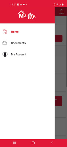 Android application M&Me screenshort