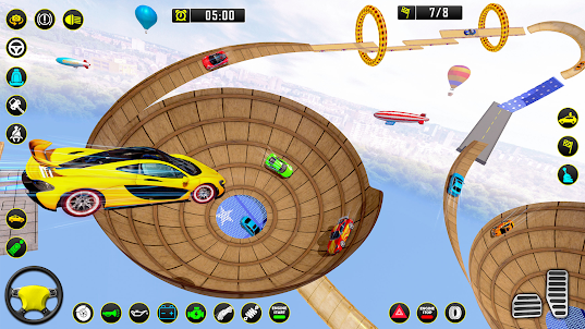 Well of Death Car Stunt Games