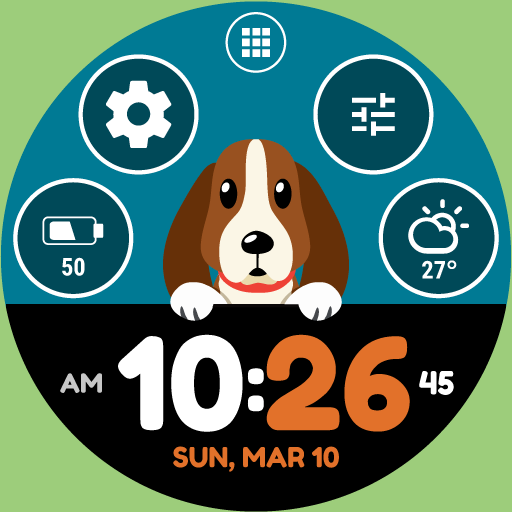 Dog Watch Face by HuskyDEV 1.00 Icon