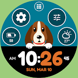 Dog Watch Face by HuskyDEV icon