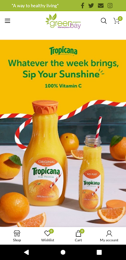 Android application Greenbay Marketplace screenshort