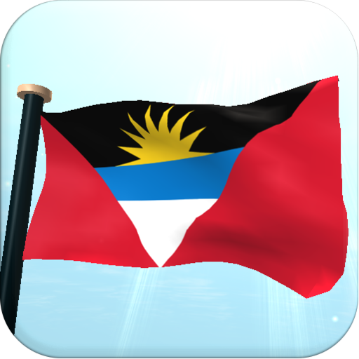 Antigua and Barbuda Flag 3D logo