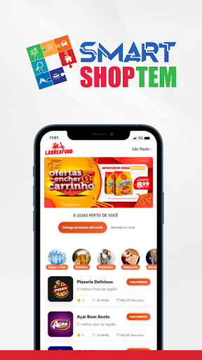 Android application Smart Shop Tem Lojista screenshort