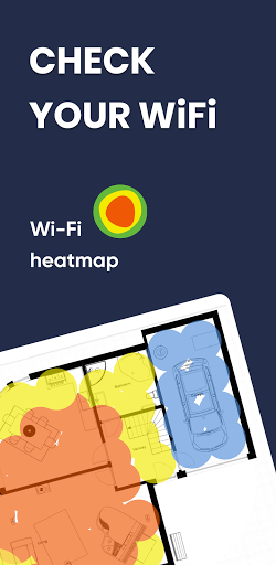 Android application WiFi Heatmap screenshort