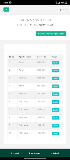 Android application Astha Bandhu screenshort