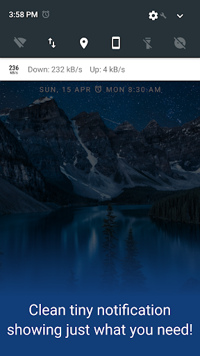 NetSpeed Indicator Screen 2