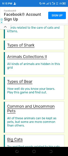 Animals Puzzle Game