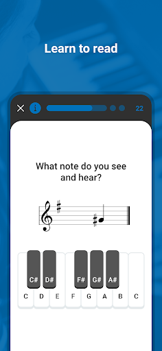 Earz Online music education Screen 2