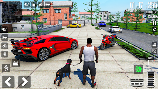 Android application Extreme Car Driving Simulator screenshort