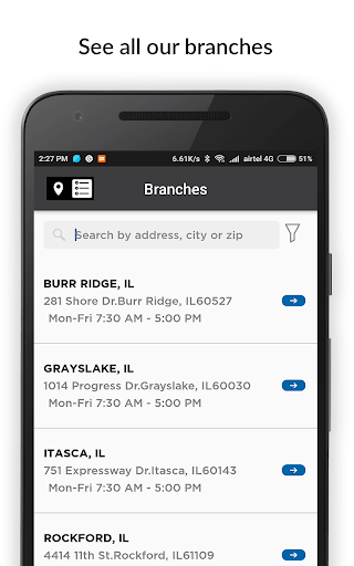 Android application Equipment Depot - Rentals screenshort