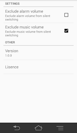 Tap Silent Widget 2 Screen 3