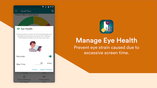 Social Fever: App Time Tracker Screenshot