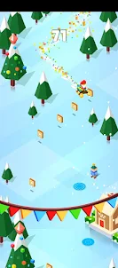 Santa Skiing