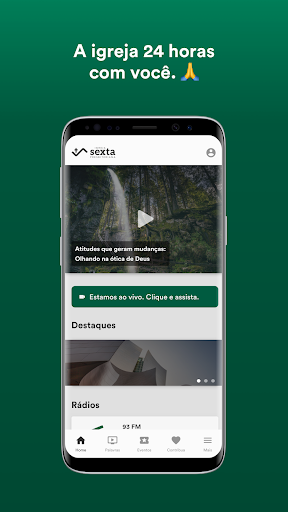 Android application Sexta Igreja GV screenshort