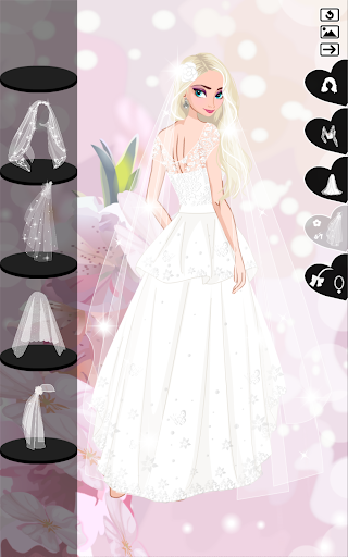 u2744 Icy Wedding u2744 Winter frozen Bride dress up game screenshots 6