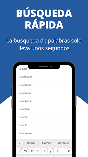 Diccionario Español Screen 2