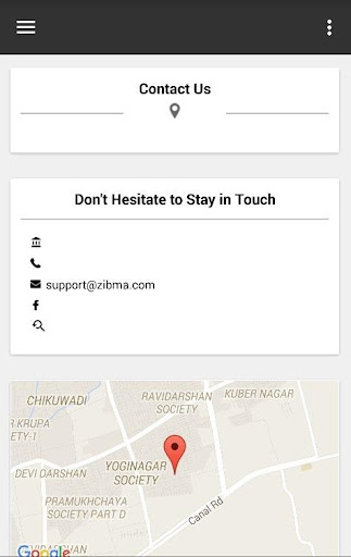 Android application Bhakti International School screenshort
