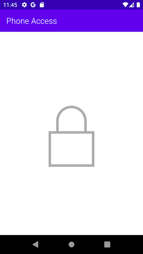 NfcLabs Phone Access Screen 3