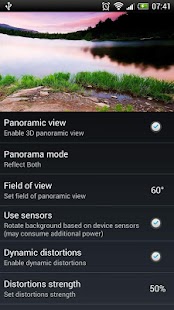 Panoramic Bildschirm Screenshot