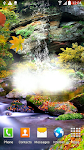 screenshot of 3D Autumn Waterfall Wallpaper