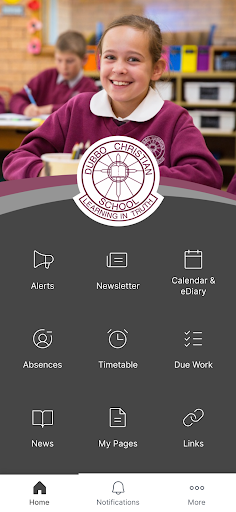 Android application Dubbo Christian School screenshort